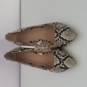 Snakeskin Patterned Heels